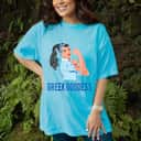 Strong Women Rosie The Riveter Greek Goddess T-Shirt Strong Women Rosie The Riveter Greek Goddess T-Shirt