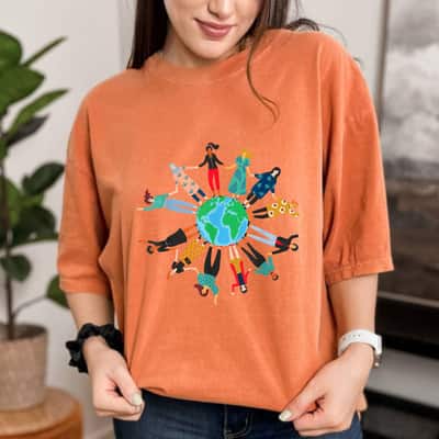 Strong Women Of The World Ally Strong Day T-Shirt Strong Women Of The World Ally Strong Day T-Shirt
