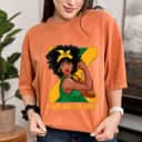 Strong Women Rosie The Riveter Jamaican Girl Feminist T-Shirt