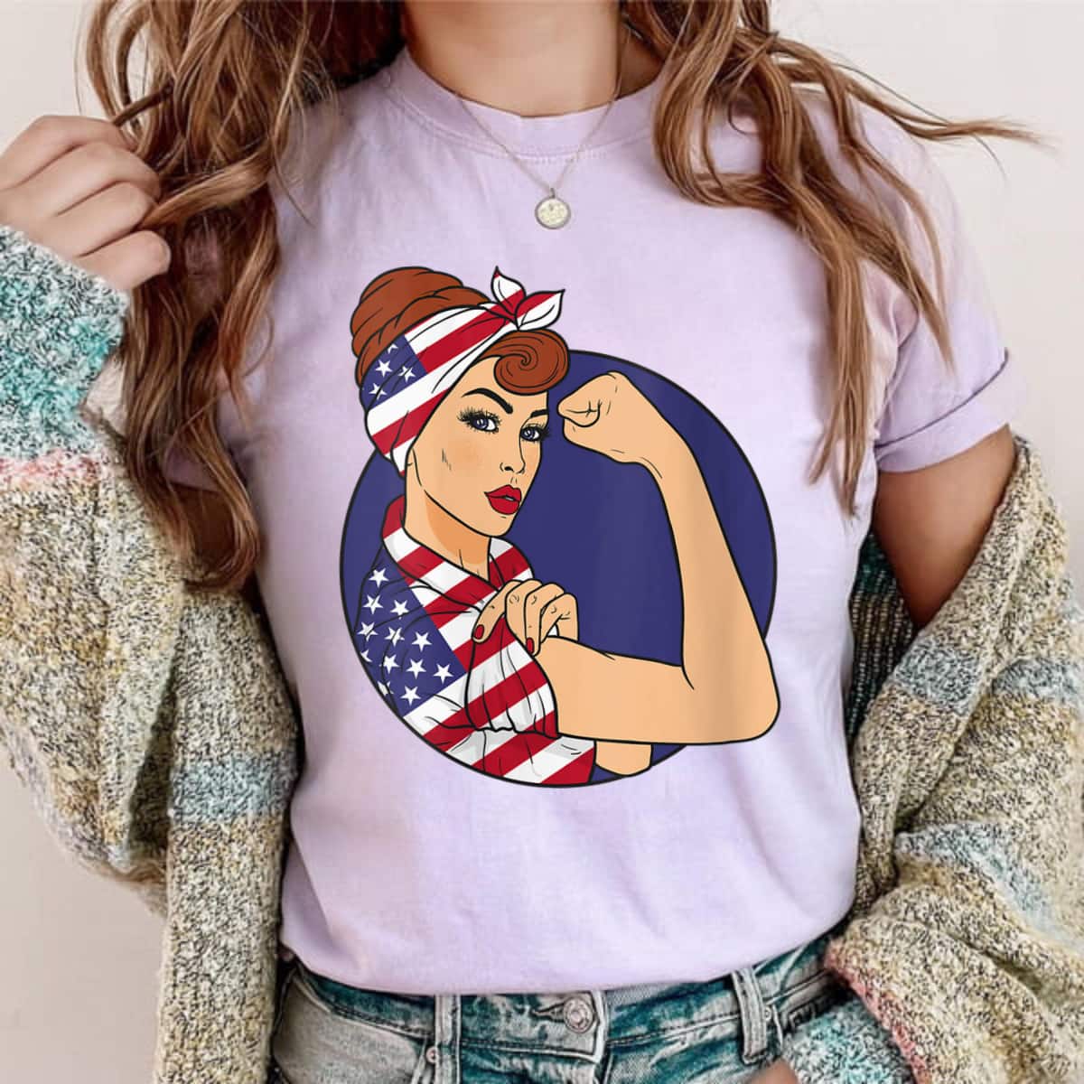 Strong Women Rosie The Riveter Feminist Girl Power T-Shirt Strong Women Rosie The Riveter Feminist Girl Power T-Shirt