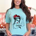 Strong Women Custodian Rosie The Riveter Feminist T-Shirt Strong Women Custodian Rosie The Riveter Feminist T-Shirt