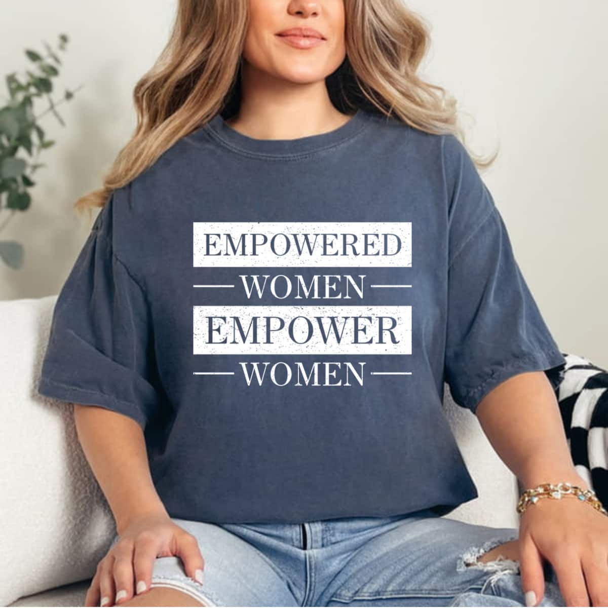 Empowered Empower Strong Women Empowerment Feminist T-Shirt Empowered Empower Strong Women Empowerment Feminist T-Shirt