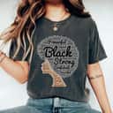 Strong Women Natural Hair Black T-Shirt Strong Women Natural Hair Black T-Shirt