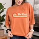 Be Kind Retro Feminist Strong Women T-Shirt Be Kind Retro Feminist Strong Women T-Shirt