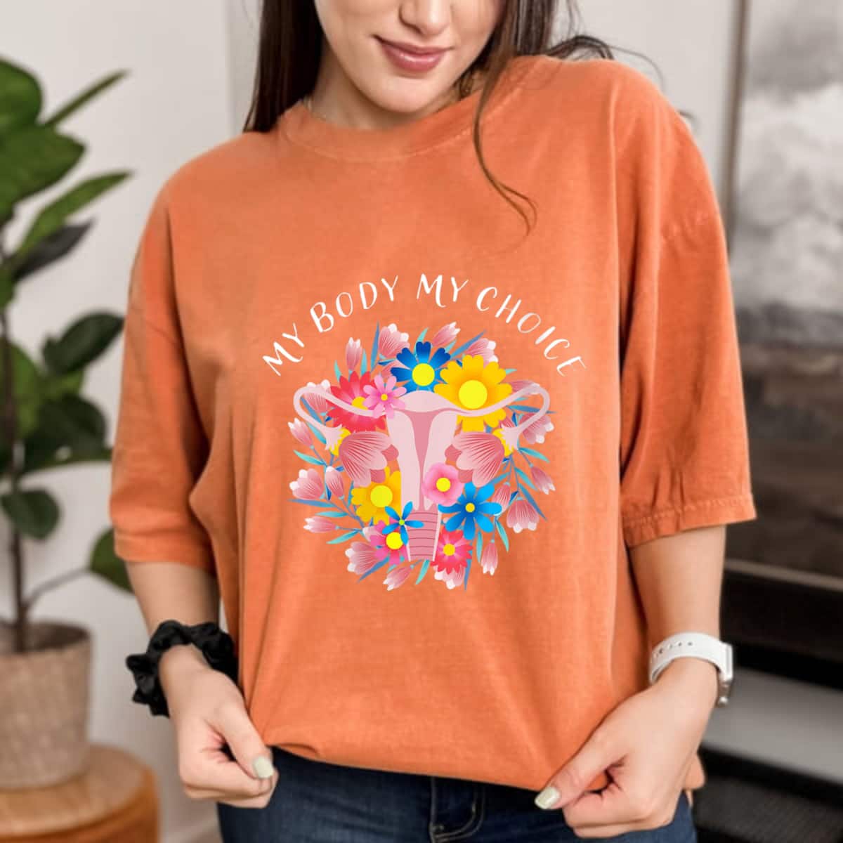 My Body My Choice Strong Women Feminist T-Shirt My Body My Choice Strong Women Feminist T-Shirt