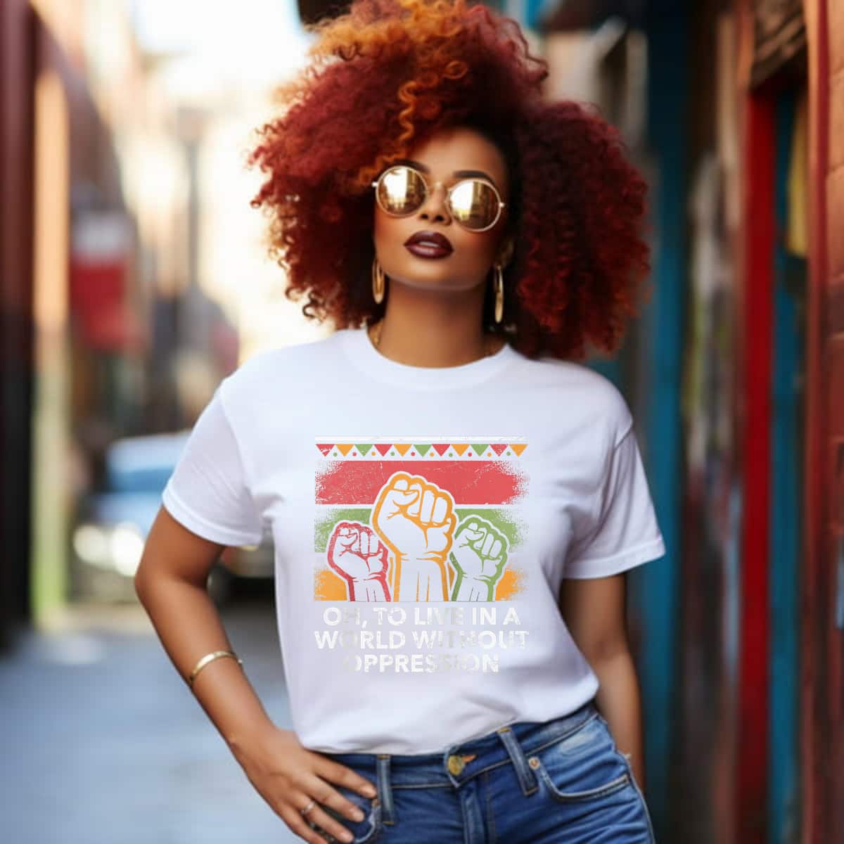 Oh To Live In A World Peace Social Justice Love Equality T-Shirt Oh To Live In A World Peace Social Justice Love Equality T-Shirt