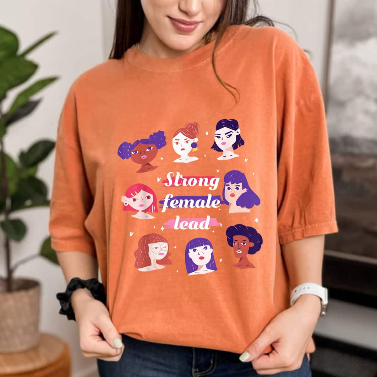 Strong Women Female Lead Social Equality Feminism T-Shirt Strong Women Female Lead Social Equality Feminism T-Shirt