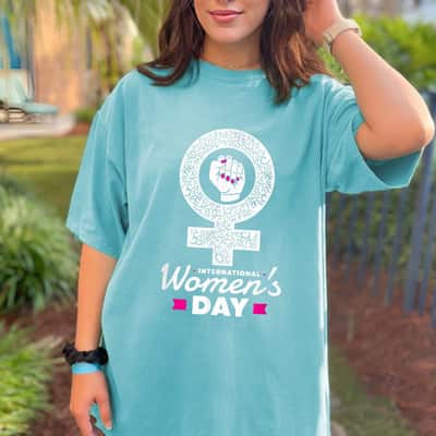 Strong Women International Women's Day Empowerment Girl Power T-Shirt Strong Women International Women's Day Empowerment Girl Power T-Shirt