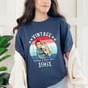 Strong Women Vintage 1961 Rosie The Riveter Birthday T-Shirt Strong Women Vintage 1961 Rosie The Riveter Birthday T-Shirt