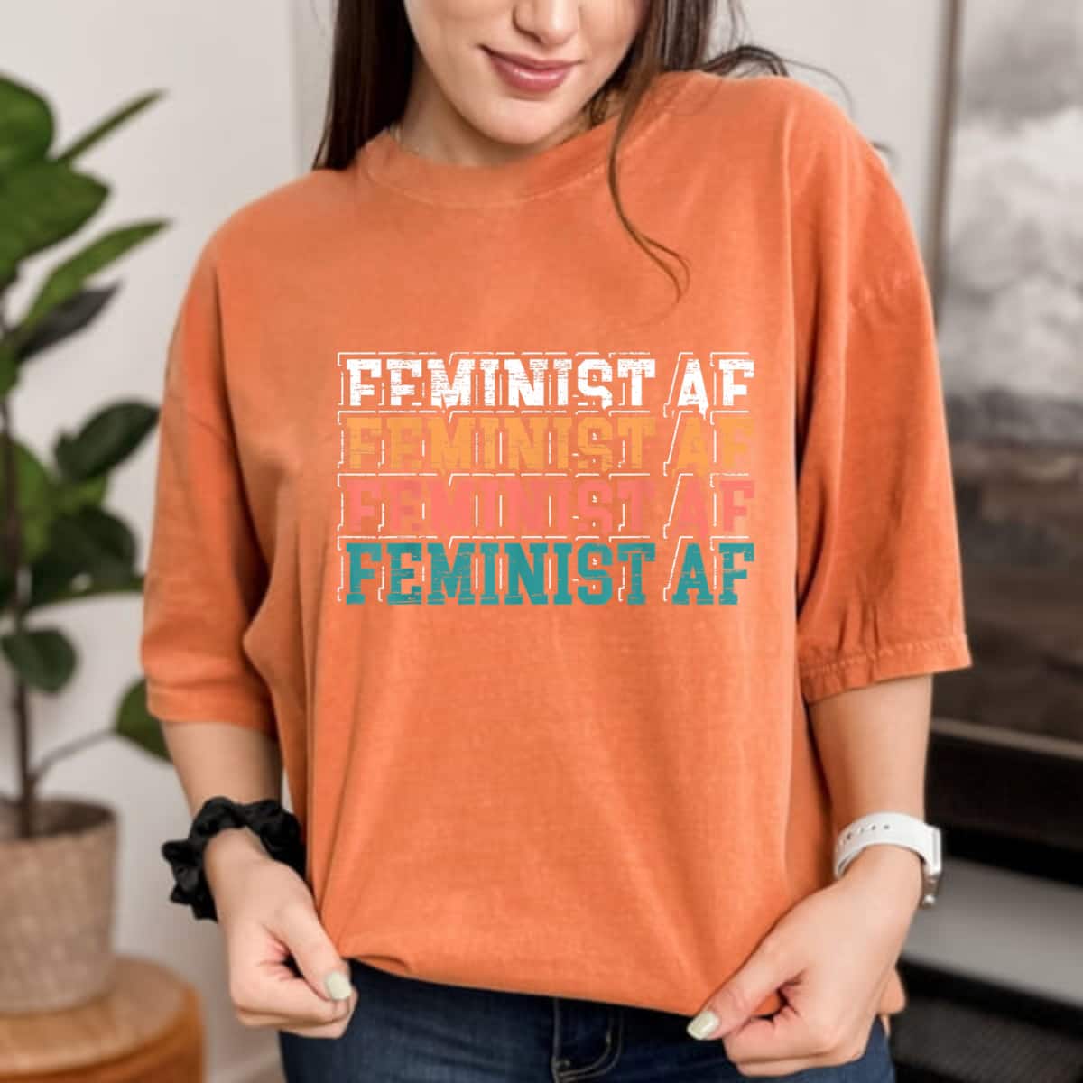 Strong Women Feminist AF Empowerment Girl Power T-Shirt Strong Women Feminist AF Empowerment Girl Power T-Shirt