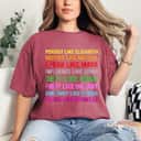 Strong Women Powerful Feminist T-Shirt Strong Women Powerful Feminist T-Shirt