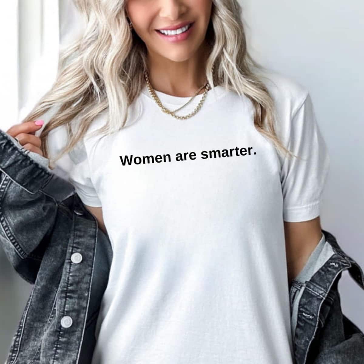 Strong Women Are Smarter Feminist Girl Power T-Shirt Strong Women Are Smarter Feminist Girl Power T-Shirt