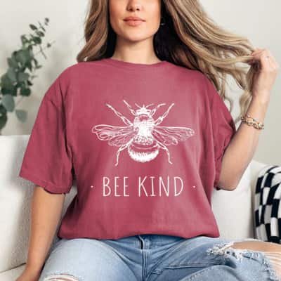 Bee Kind Summer Feminist Girl Power T-Shirt