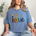 Pride LOVE Pride Month LGBT Equality T-Shirt Pride LOVE Pride Month LGBT Equality T-Shirt
