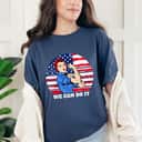 Strong Women Feminist Rosie The Riveter Patriotic T-Shirt Strong Women Feminist Rosie The Riveter Patriotic T-Shirt