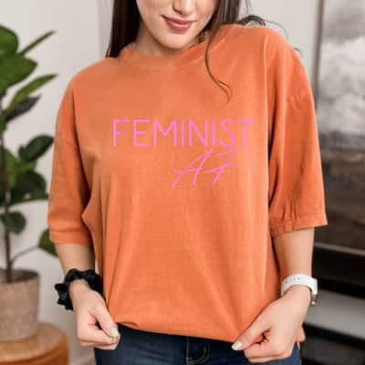 Strong Women Feminist AF Girl Power Reproductive Rights T-Shirt
