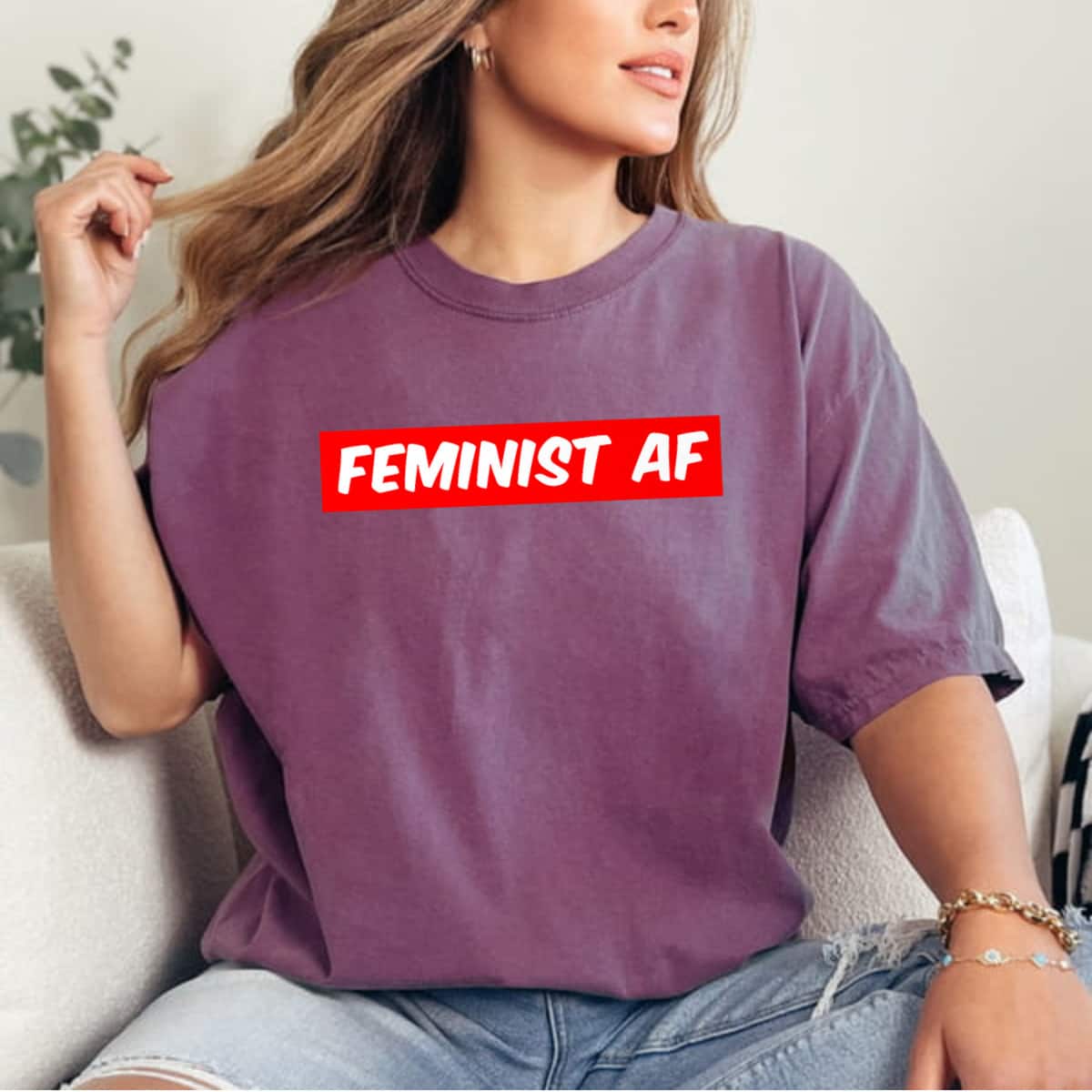 Strong Women Feminist Af Empowerment Women's Power T-Shirt Strong Women Feminist Af Empowerment Women's Power T-Shirt