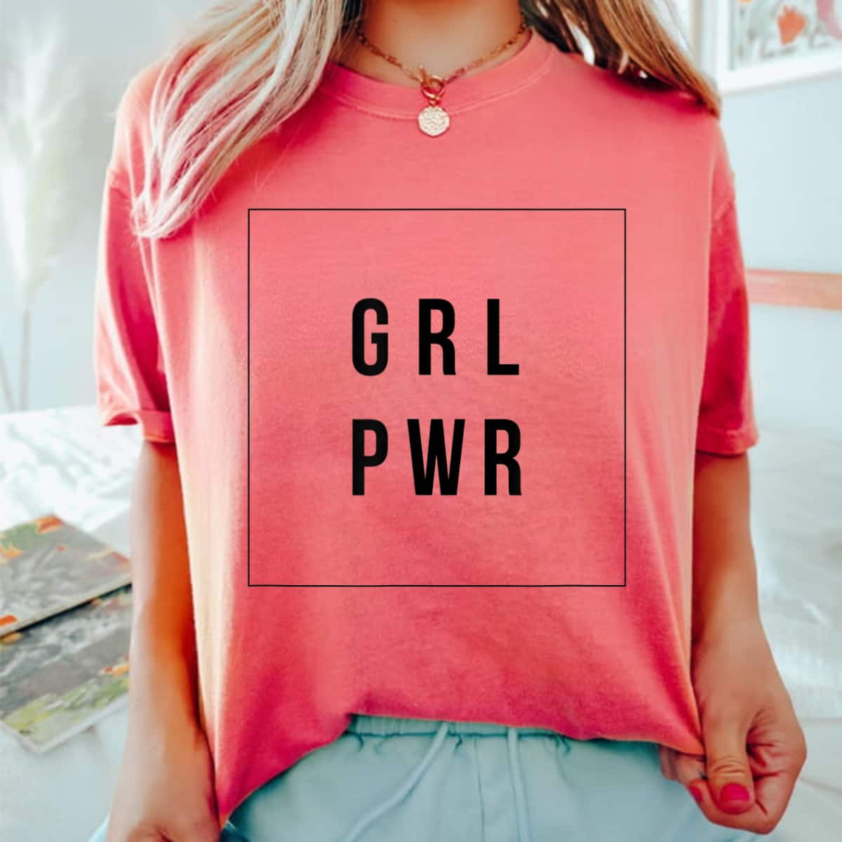 Strong Women Girl Power GRL PWR Empowerment T-Shirt Strong Women Girl Power GRL PWR Empowerment T-Shirt