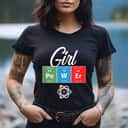Strong Women Girl Power Feminist Science STEM T-Shirt Strong Women Girl Power Feminist Science STEM T-Shirt