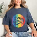 Womens Love Equality Equality Social Justice T-Shirt Womens Love Equality Equality Social Justice T-Shirt