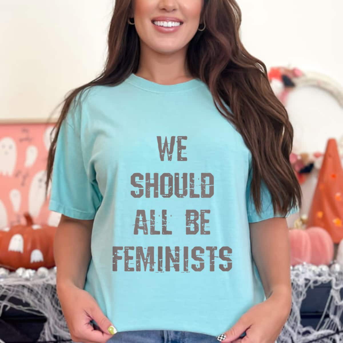 Strong Women We Should All Be Feminists Graphic T-Shirt Strong Women We Should All Be Feminists Graphic T-Shirt