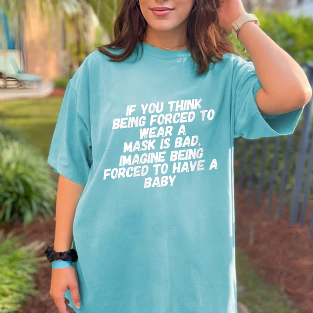 Strong Women Funny Pro Choice Feminist Feminism Political Mask Humor T-Shirt Strong Women Funny Pro Choice Feminist Feminism Political Mask Humor T-Shirt