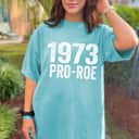 Strong Women 1973 Pro Roe V Wade Pro-Choice Feminism Rights T-Shirt