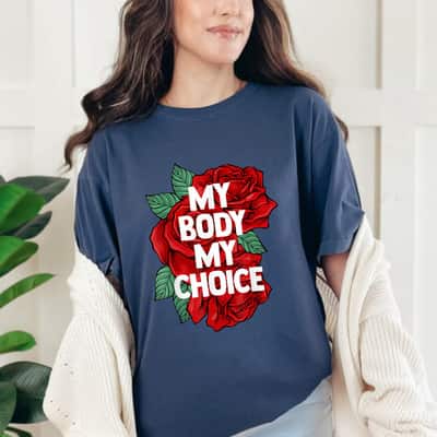 Strong Women feminist My Body Choice Uterus Business Women T-Shirt