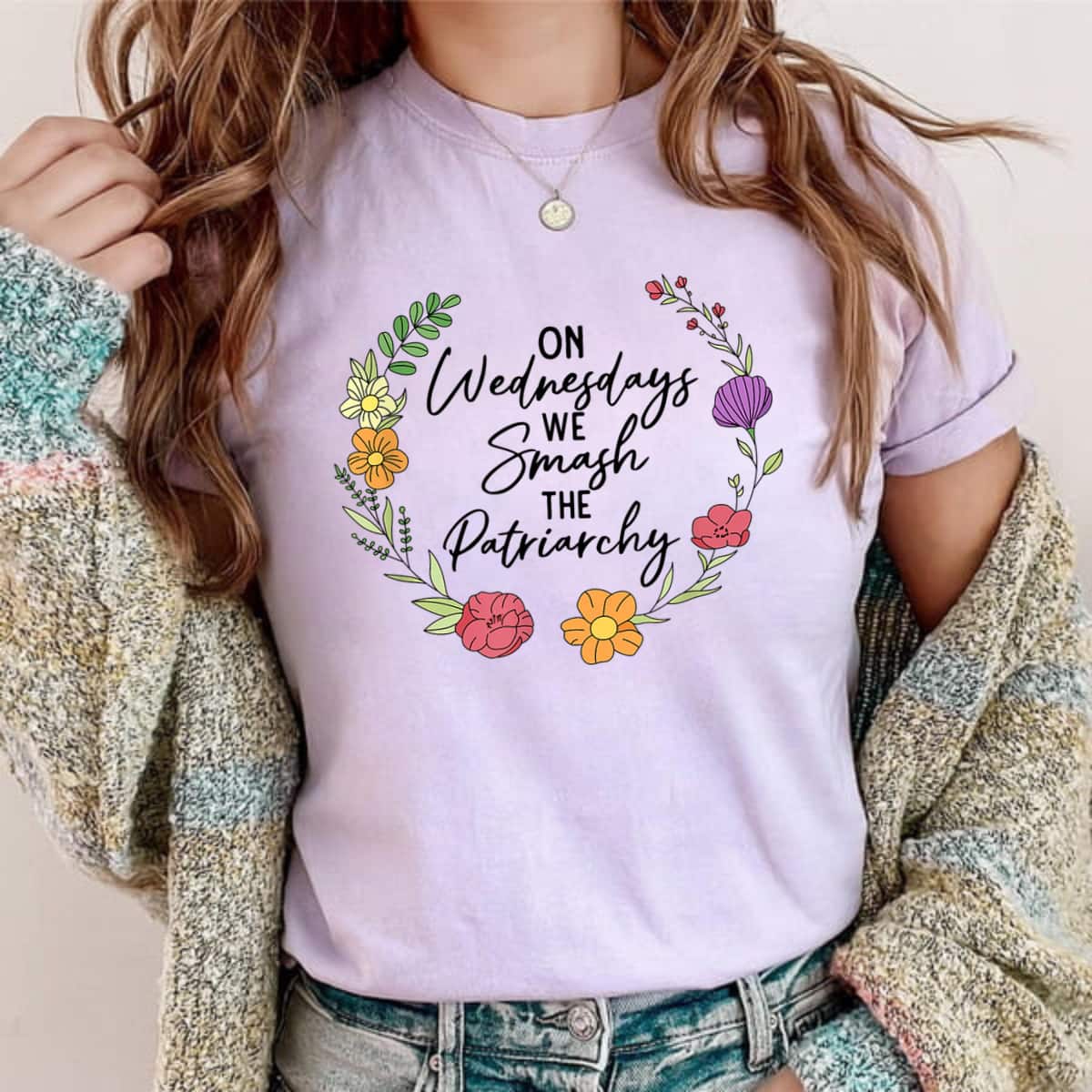 Strong Women On Wednesday We Smash The Patriarchy Feminist Social Justice T-Shirt Strong Women On Wednesday We Smash The Patriarchy Feminist Social Justice T-Shirt
