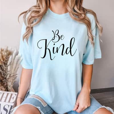 Yellow Be Kind For Kindness Week Feminist T-Shirt