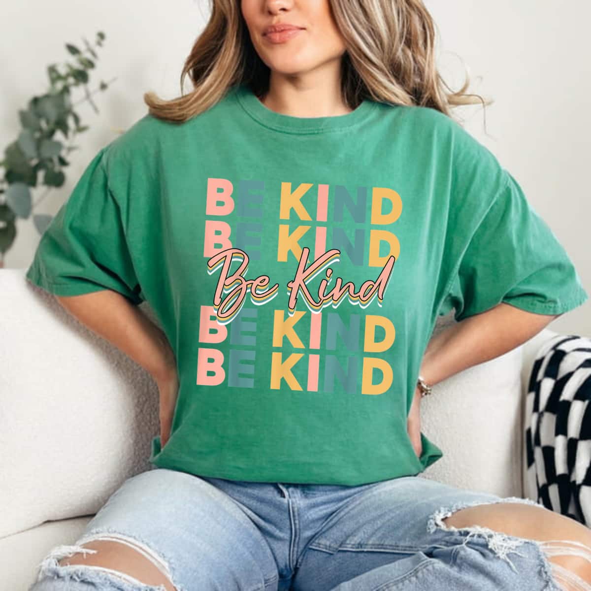 Be Kind Kids Be Cool Be Kind Feminist T-Shirt Be Kind Kids Be Cool Be Kind Feminist T-Shirt