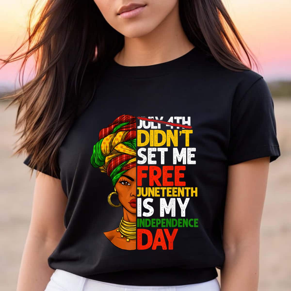 Strong Women Black Women Juneteenth Is My Independence Day T-Shirt Strong Women Black Women Juneteenth Is My Independence Day T-Shirt