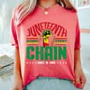 Strong Women Juneteenth Black History Celebrating Black Freedom 1865 T-Shirt Strong Women Juneteenth Black History Celebrating Black Freedom 1865 T-Shirt