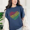 Strong Women Heart Black History Afro American African Freedom Juneteenth T-Shirt Strong Women Heart Black History Afro American African Freedom Juneteenth T-Shirt