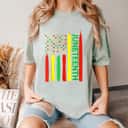 Strong Women Juneteenth In Flag For Black History Day Black History T-Shirt