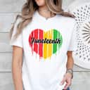 Strong Women Juneteenth Heart Black History T-Shirt Strong Women Juneteenth Heart Black History T-Shirt
