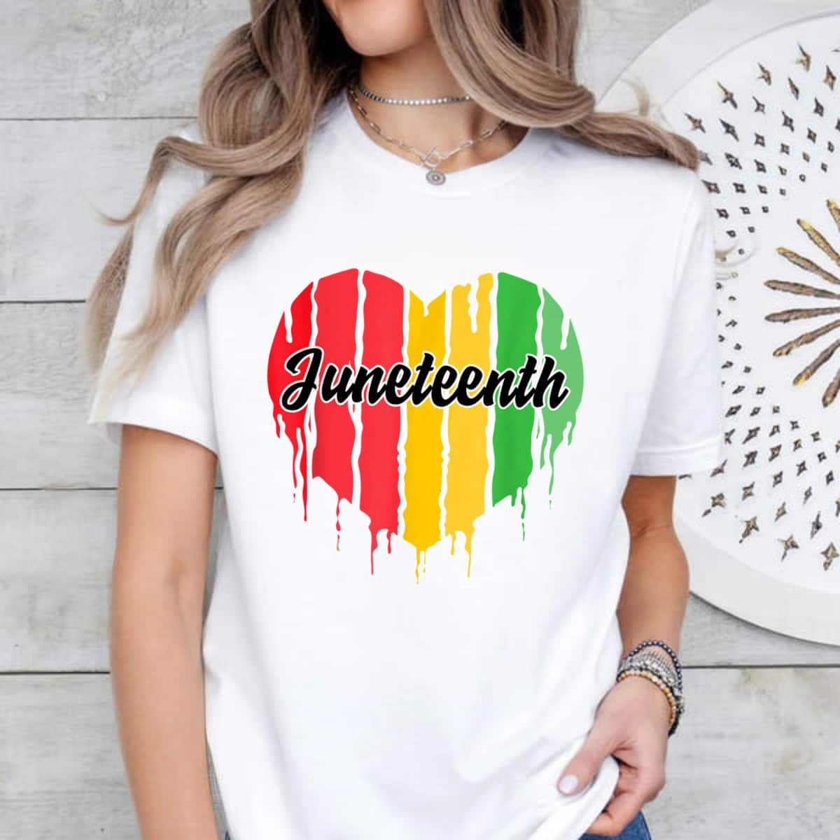 Strong Women Juneteenth Heart Black History T-Shirt Strong Women Juneteenth Heart Black History T-Shirt