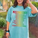 Strong Women Juneteenth Celebrate Black Leaders African American History T-Shirt Strong Women Juneteenth Celebrate Black Leaders African American History T-Shirt