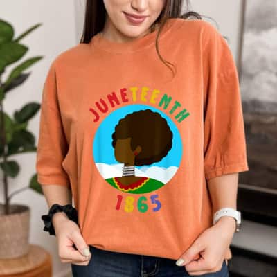 Strong Women Melanin Ancestors And 1865 Black History - Juneteenth T-Shirt