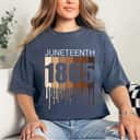 Strong Women Juneteenth June 19th 1865 Freedom Day African American T-Shirt Strong Women Juneteenth June 19th 1865 Freedom Day African American T-Shirt