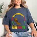 Strong Women Juneteenth Remembering My Ancestors Black Freedom T-Shirt