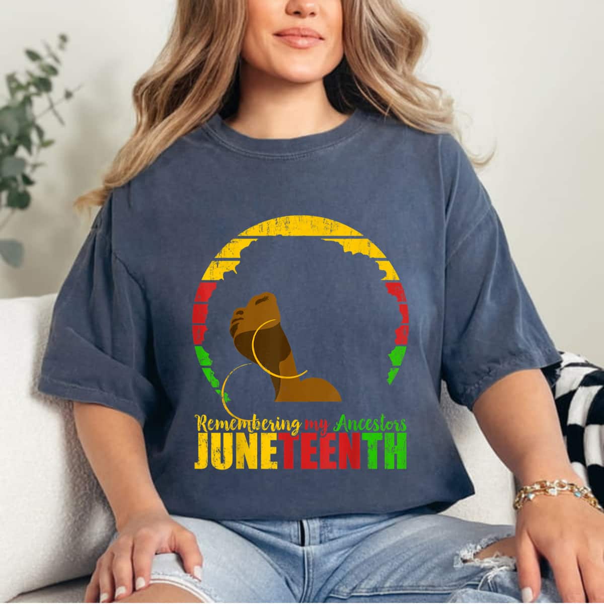 Strong Women Juneteenth Remembering My Ancestors Black Freedom T-Shirt Strong Women Juneteenth Remembering My Ancestors Black Freedom T-Shirt