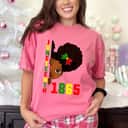 Strong Women Toddler Juneteenth Outfit Girl, Juneteenth 1865 Kids Girls T-Shirt