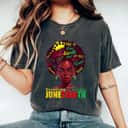 Strong Women Remembering My Ancestors Juneteenth Celebrate Black Women T-Shirt Strong Women Remembering My Ancestors Juneteenth Celebrate Black Women T-Shirt