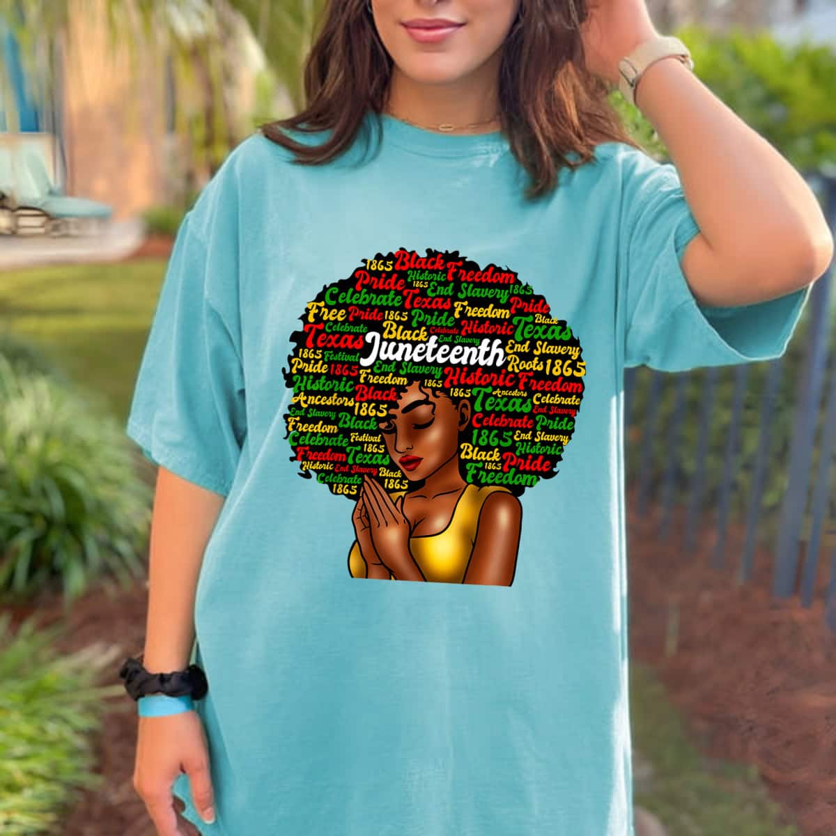Strong Women Juneteenth Melanin Black Women Natural Hair T-Shirt Strong Women Juneteenth Melanin Black Women Natural Hair T-Shirt