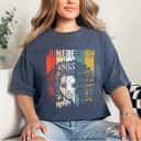 Strong Women Juneteenth Flag BLM Afro Women African American T-Shirt