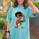 Strong Women 1865 Juneteenth Celebrate Pride African American Women Girls T-Shirt Strong Women 1865 Juneteenth Celebrate Pride African American Women Girls T-Shirt