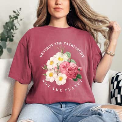 Destroy Patriarchy Not Planet Feminist Feminism Emancipation T-Shirt