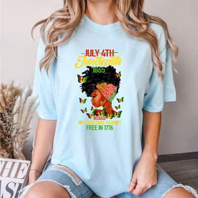 Strong Women Juneteenth Women African American T-Shirt