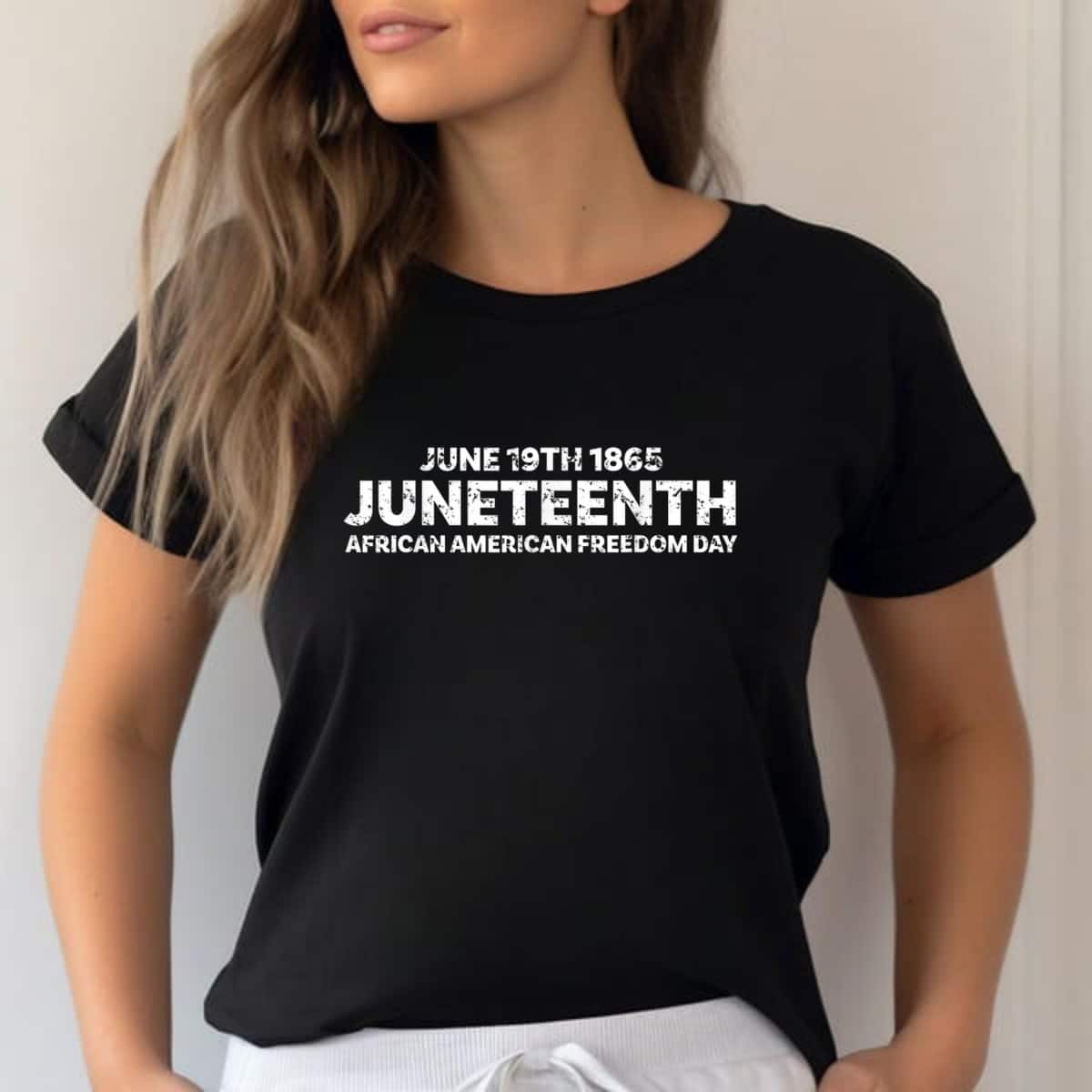 Strong Women Juneteenth Day T-Shirt Strong Women Juneteenth Day T-Shirt